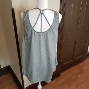 Strappy back shirt
